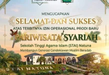 STAI Natuna Buka Prodi Pariwisata Syariah