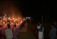 Pawai Obor Semarakkan Tahun Baru Islam di Subi