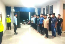 Satpomau Lanud RSA Natuna Gelar Sweeping di Mess Remaja