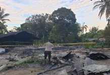 Rumah Warga Kelarik Air Mali Terbakar