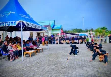 Forkopimda Ramaikan Pawai Budaya dan Grebek Gunungan Tapau
