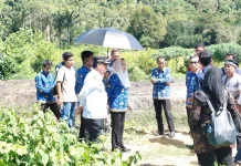 Bupati Natuna lakukan Pemantauan Normalisasi Aliran Sungai