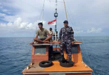 Pencarian Nelayan Hilang di Perairan Barat Pulau Subi