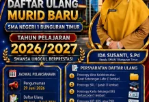 Sman 1 Bunguran Timur Buka Daftar Ulang Murid Baru