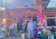 Perlombaan Rakyat Meriahkan HUT Ke-18 Bunguran Selatan