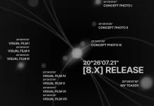8TURN Rilis Scheduler Comeback untuk Album Baru '8.X'
