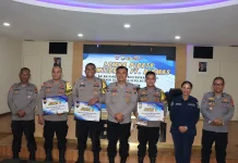 Bhabinkamtibmas Polsek Serasan Raih Juara I Lomba Pidato Tingkat Polda Kepri