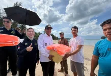 Wakajati Kepri Pimpin Bakti Sosial untuk Nelayan di Natuna