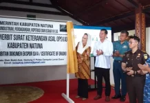 Bupati Cen Bangga dan Gembira Dengan Peresmian IPSKA Kabupaten Natuna