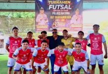 Sat Samapta Juara Turnamen Futsal Antar  Polres Natuna