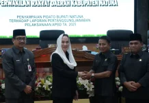 Bupati Natuna Sampaikan Ranperda Pertanggungjawaban APBD TA  2025