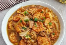 Tofu Ayam Cincang Kukus ala Fitri yang Menggugah Selera