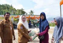 Pasar Murah dan Penyaluran Bansos di Gelar di Pulau Tiga Barat