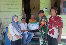 Babinsa Teluk Buton Hadiri Penyaluran BLT DD Tahap II Tahun 2026