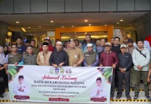 Kafilah Natuna Tiba di Tanjung Pinang, Peserta Alami Kelelahan Perjalanan