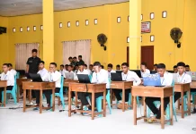 Lanud Raden Sadjad Natuna Gelar Tes Psikologi 52 Calon Bintara PK TNI AU