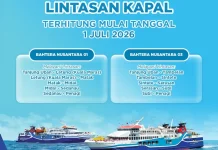 Rute Bahtera Nusantara Berubah