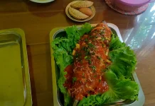 Tongkol masak saos, Hidangan yang menggugah selera