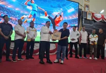 POPDA Kepri, Kadis Pora Natuna Hadiri Welcome Dinner