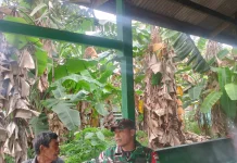 Babinsa Air Payang Pererat Silaturahmi