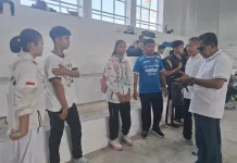 Anggota DPRD Natuna M. Erimuddin Motivasi Atlet POPDA