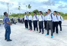 Lanud RSA Natuna Uji Mental Ideologi Casis Bintara PK-58 Gel. II Tahun 2026