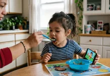 Kebiasaan Makan dengan Gadget Bisa Ganggu Tumbuh Kembang Anak