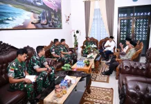 Danlanud RSA Terima Audiensi Baznas Natuna