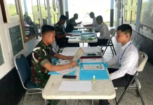 Casis Bintara PK TNI AU Jalani Skrining Pomau di Lanud RSA