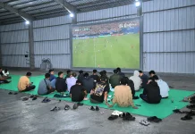 Nobar Gembira, Ajang Silaturahmi Keluarga Besar Lanud RSA Natuna