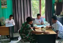 Babinsa Tanjung Kumbik Utara Perkuat Sinergi dengan Pemerintah Desa