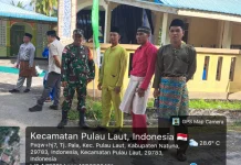 Babinsa Komsos Dengan Warga Perkuat Kamtibmas