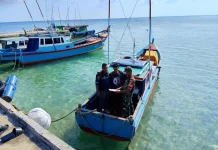 Babinsa Serka Johan Syah Bangun Sinergi Bersama Warga dan Syahbandar di Midai