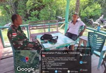 Babinsa  komsos Dengan Warga
