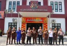Kapolres Natuna Perkuat Sinergitas Penegak Hukum