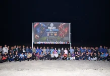 Lanud RSA Natuna Gelar Nobar Gratis Semifinal Francis vs Spanyol