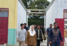 Bupati Natuna  Tinjau Revitalisasi SDN 001 Sedanau