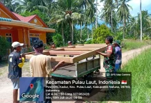 Babinsa Kadur  Silaturahmi dengan Warga