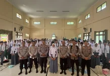 Satbinmas Polres Natuna Edukasi Anti Bullying kepada Siswa