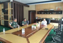 Lanud RSA Natuna Perkuat Koordinasi dengan Pemkab Kepulauan Anambas