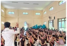 NGYF Kenalkan Geopark Natuna di MPLS  SMAN 2 Bungtim