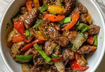 Resep Sapi Lada Hitam ala Yulia yang Empuk dan Bumbu Meresap Sempurna