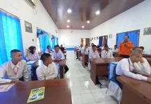 BPBD Natuna Sosialisasikan Satuan Pendidikan Aman Bencana kepada Siswa Baru