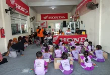 Lomba Mewarnai di Dealer  PT Capella Dinamik Nusantara Cabang Natuna