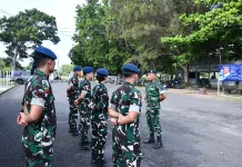 Lanud RSA Natuna Tanamkan Disiplin dan Jiwa Korsa kepada Personel Baru