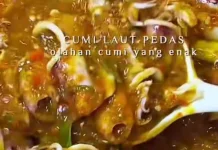 Cumi Laut Pedas Versi Riri Santi