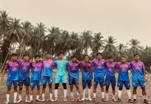 Tim Sepak Bola Desa Limau Manis Melaju Semifinal di Turnamen HUT Desa Kelanga ke-108