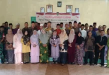 39 orang RT dan RW di Kelurahan Bandarsyah mengikuti Pelantikan dan Pengukuhan