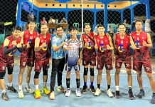 Putra Karla Lolos Final Turnamen Voli HUT Desa Kelanga 2026