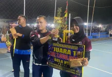 Voli Antar Desa Meriahkan Hut Ke-108 Desa Kelanga